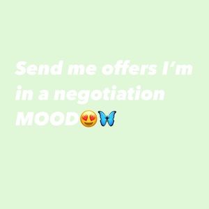 ACCEPTING MOST OFFERS